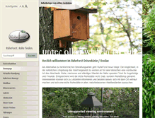 Tablet Screenshot of ostseekueste-ruheforst.de